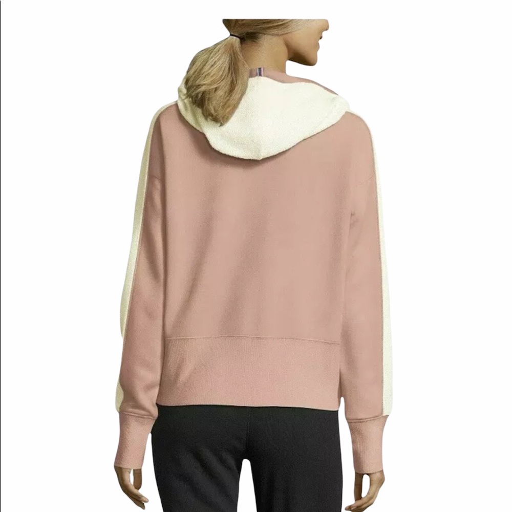 SOLD NWT Champion heritage herringbone zip knit hoodie - Picture 2 of 2